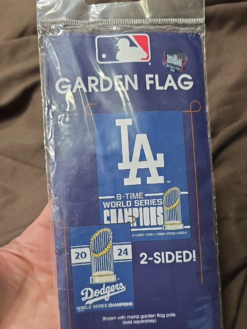 Wincraft Los Angeles Dodgers Blue 2-Sided Garden Flag 12.5 X 18 Inches